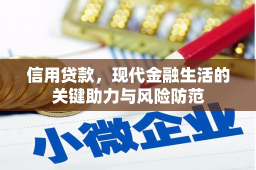 建瓯信用贷款，现代金融生活的关键助力与风险防范