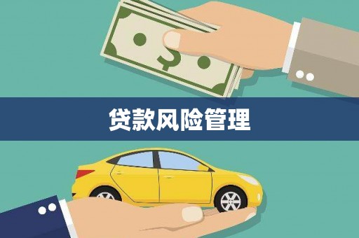 建瓯贷款风险管理
