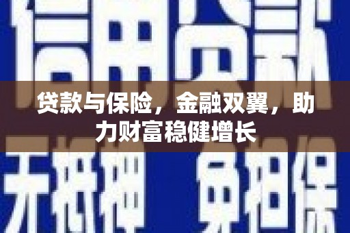 建瓯贷款与保险，金融双翼，助力财富稳健增长